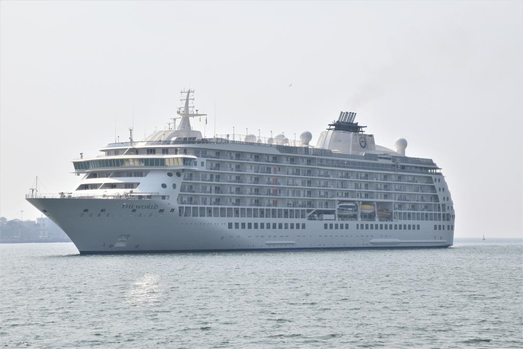 The World First Cruise Ship of the New Year