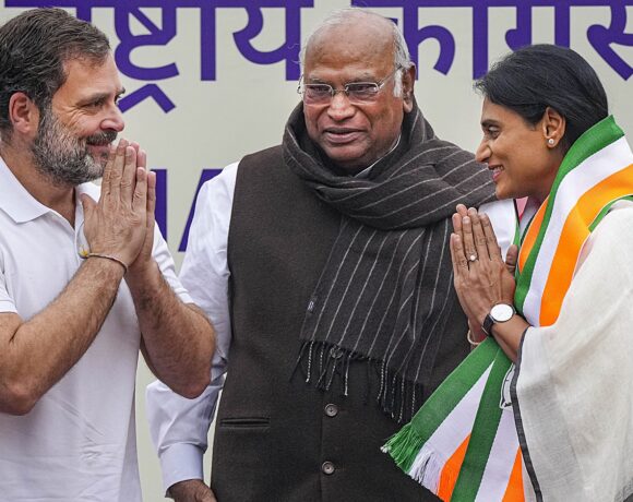 YS Sharmila joined congress