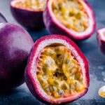 Maypop, a fruit from the south of North America