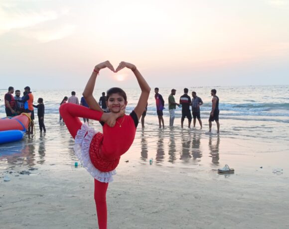 Tanvitha trasi beach yoga