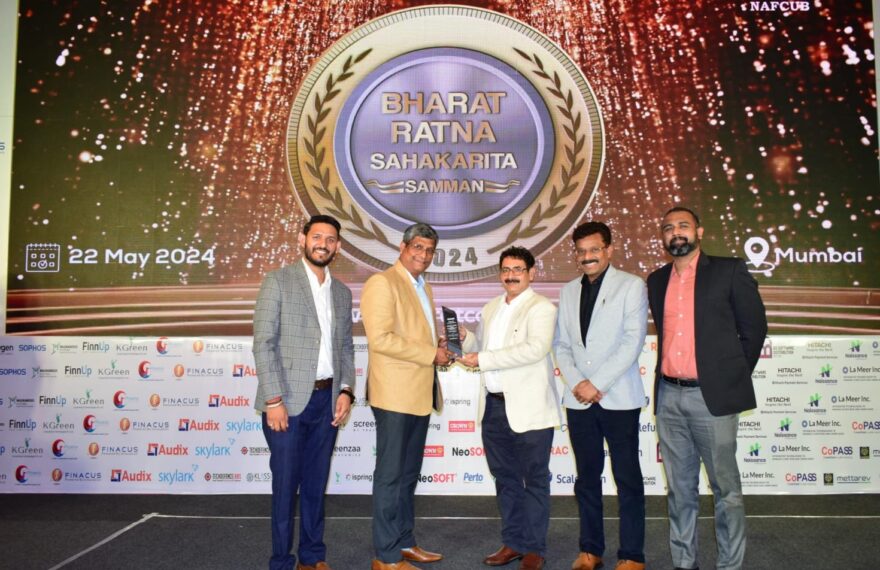 Best Chair Men Award for Bharat Bank
