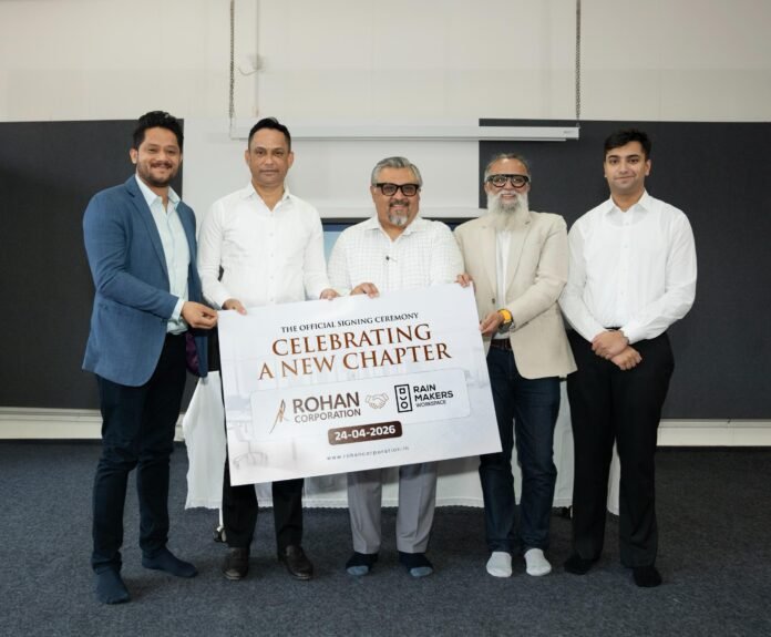 New energy for the startup ecosystem: Rohan Corporation and Rain Makers Workspace launch joint venture