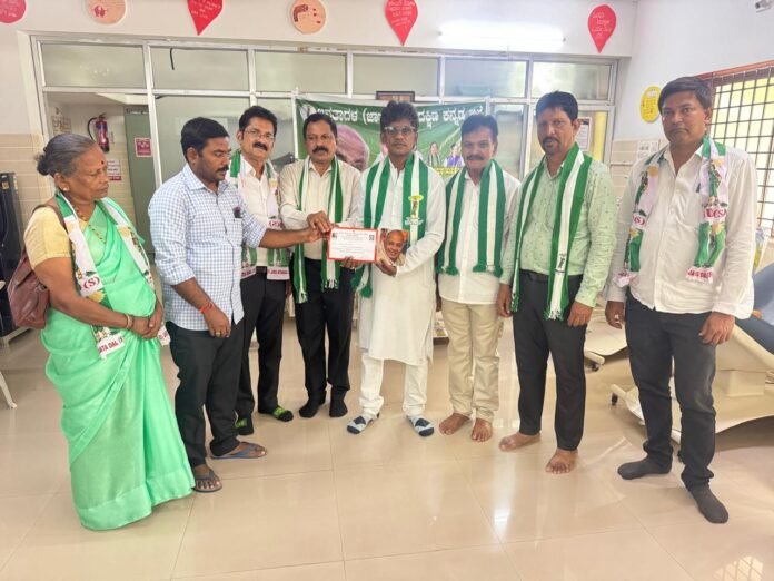 JDS organizes blood donation and service activities on Deve Gowda's birthday “One blood donation saves many lives” — JK Madhav Gowda