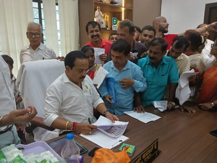 Pension for the disabled delayed; Appeal to MLA Ashok Rai