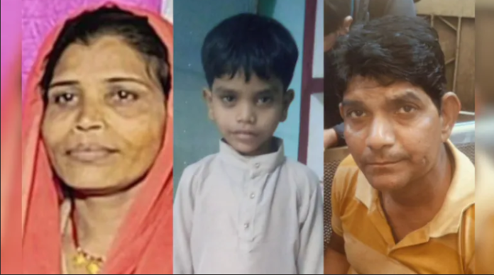 The little son who died of sunburn | The man who died with a broken heart | The two of them died with their hands on the graves