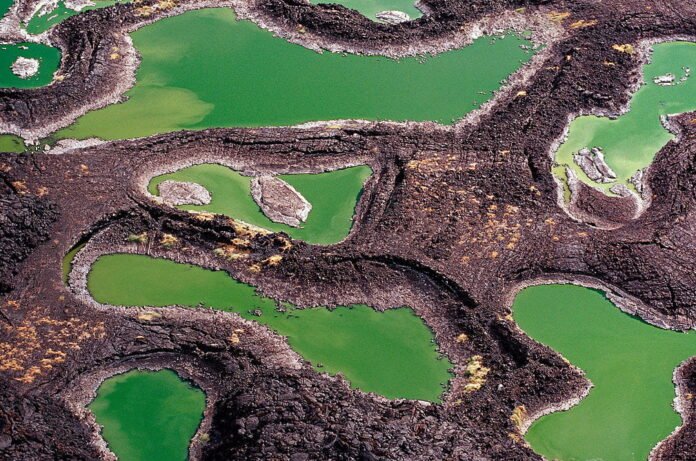 The lake that is turning land dwellers into islanders